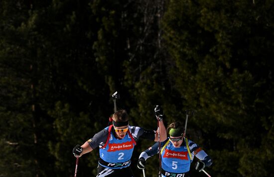 Биатлон. Чемпионат России 2025. Мужчины. Масс-cтарт