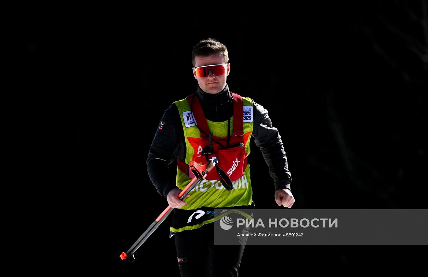 Биатлон. Чемпионат России 2025. Мужчины. Масс-cтарт