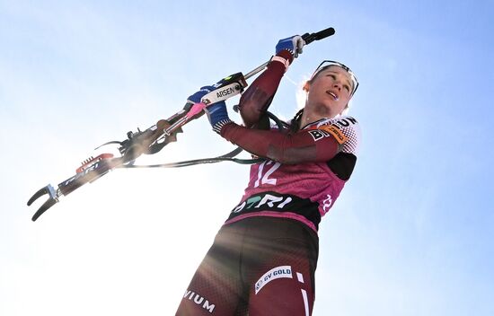 Биатлон. Чемпионат России 2025. Женщины. Масс-cтарт