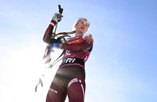 Биатлон. Чемпионат России 2025. Женщины. Масс-cтарт