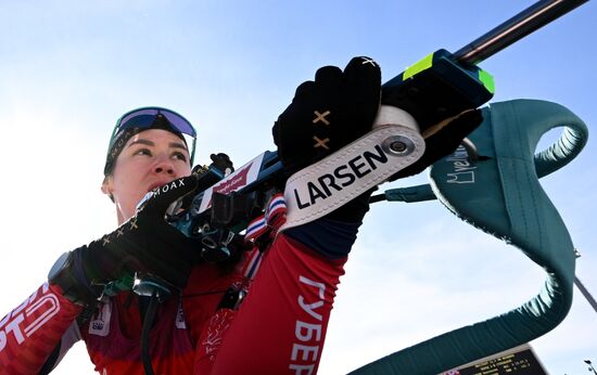 Биатлон. Чемпионат России 2025. Женщины. Масс-cтарт