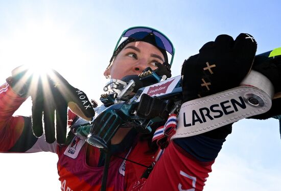 Биатлон. Чемпионат России 2025. Женщины. Масс-cтарт