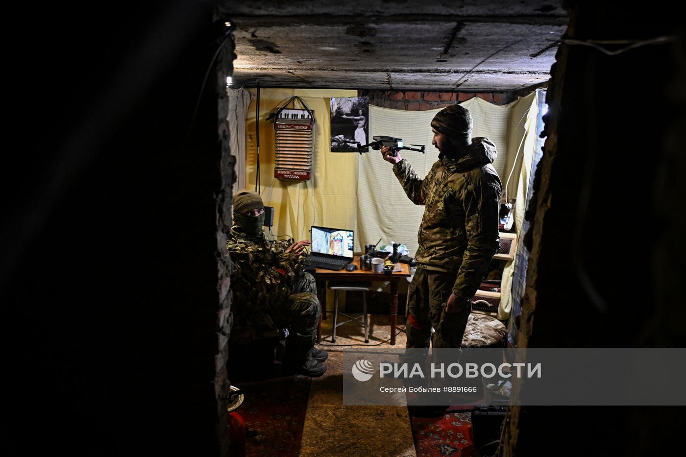 Военнослужащие отряда "Т" Добровольческого корпуса в Курской области