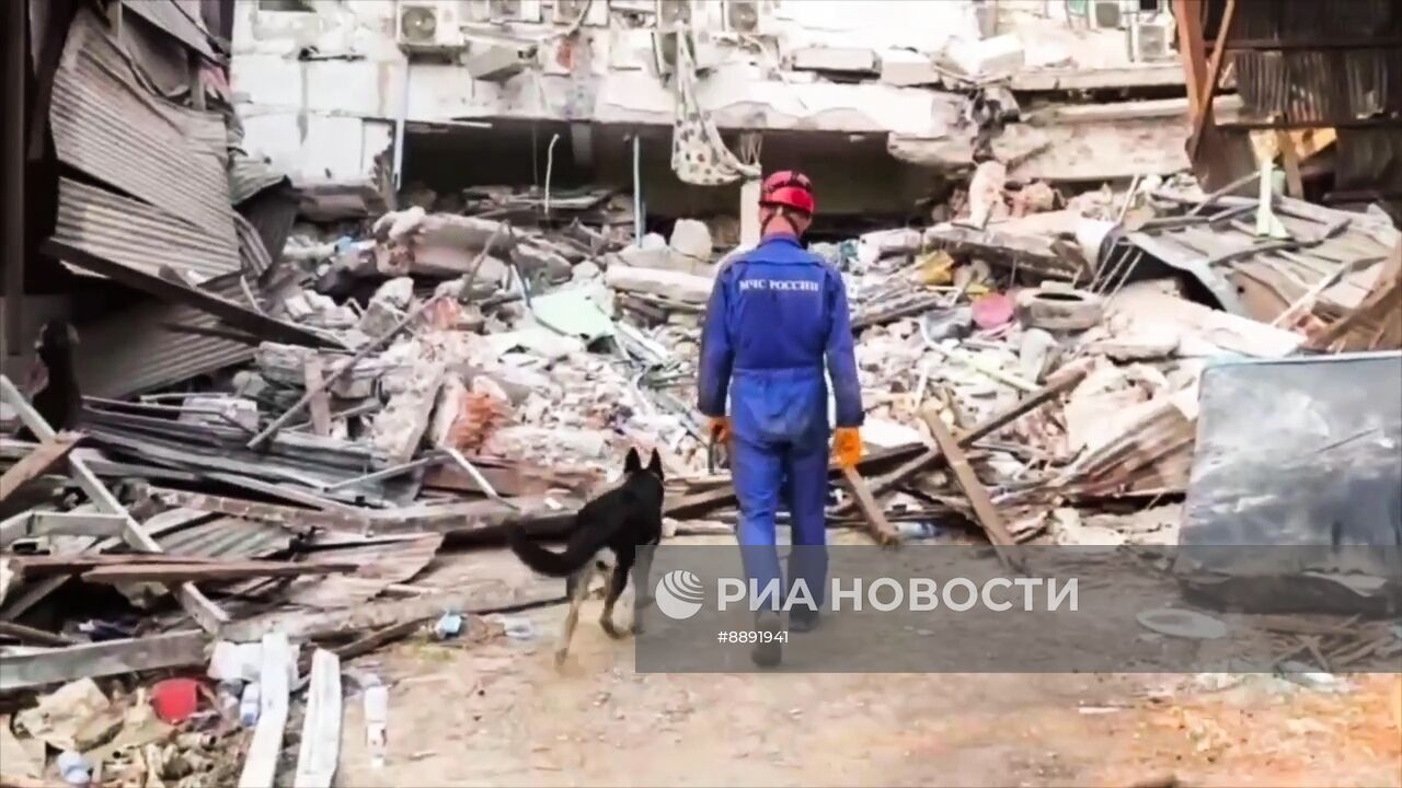 МЧС России ликвидируют последствия землетрясения в Мьянме