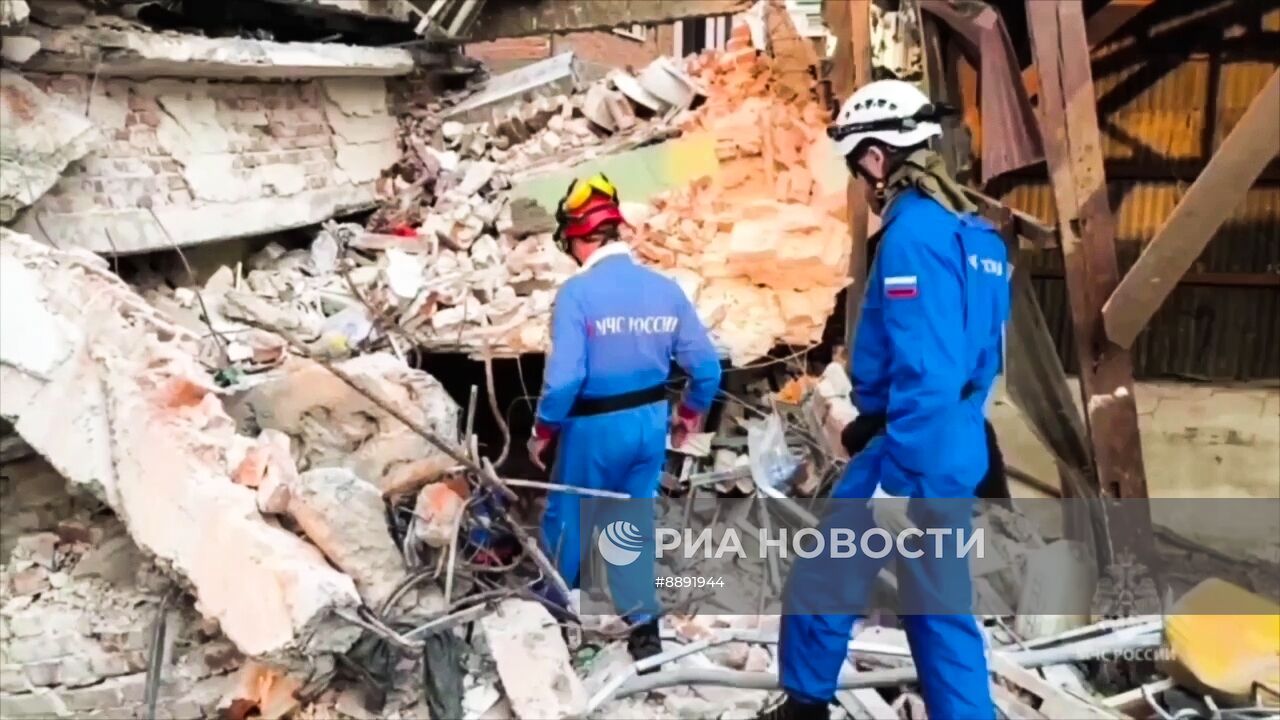 МЧС России ликвидируют последствия землетрясения в Мьянме