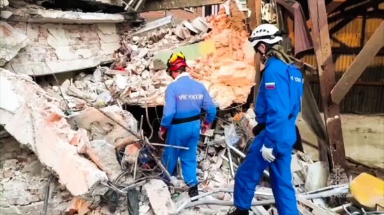 МЧС России ликвидируют последствия землетрясения в Мьянме