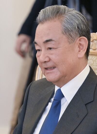 Встреча главы МИД РФ и КНР С. Лаврова и Ван И 