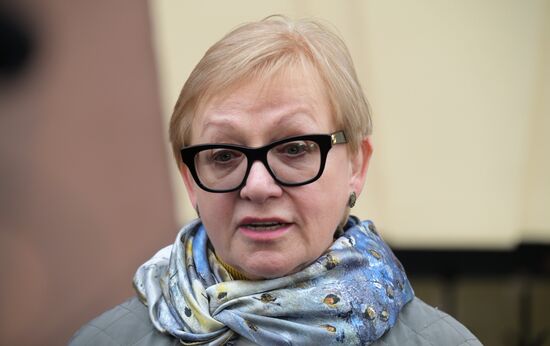 Открытие мемориальной доски в память о народной артистке СССР Ирине Архиповой