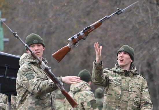 Репетиция парада ко Дню Победы в Минске