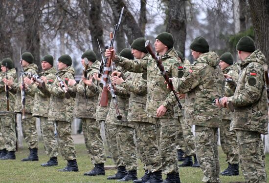 Репетиция парада ко Дню Победы в Минске