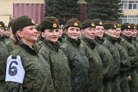 Репетиция парада ко Дню Победы в Минске