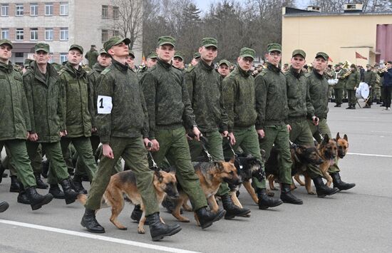 Репетиция парада ко Дню Победы в Минске