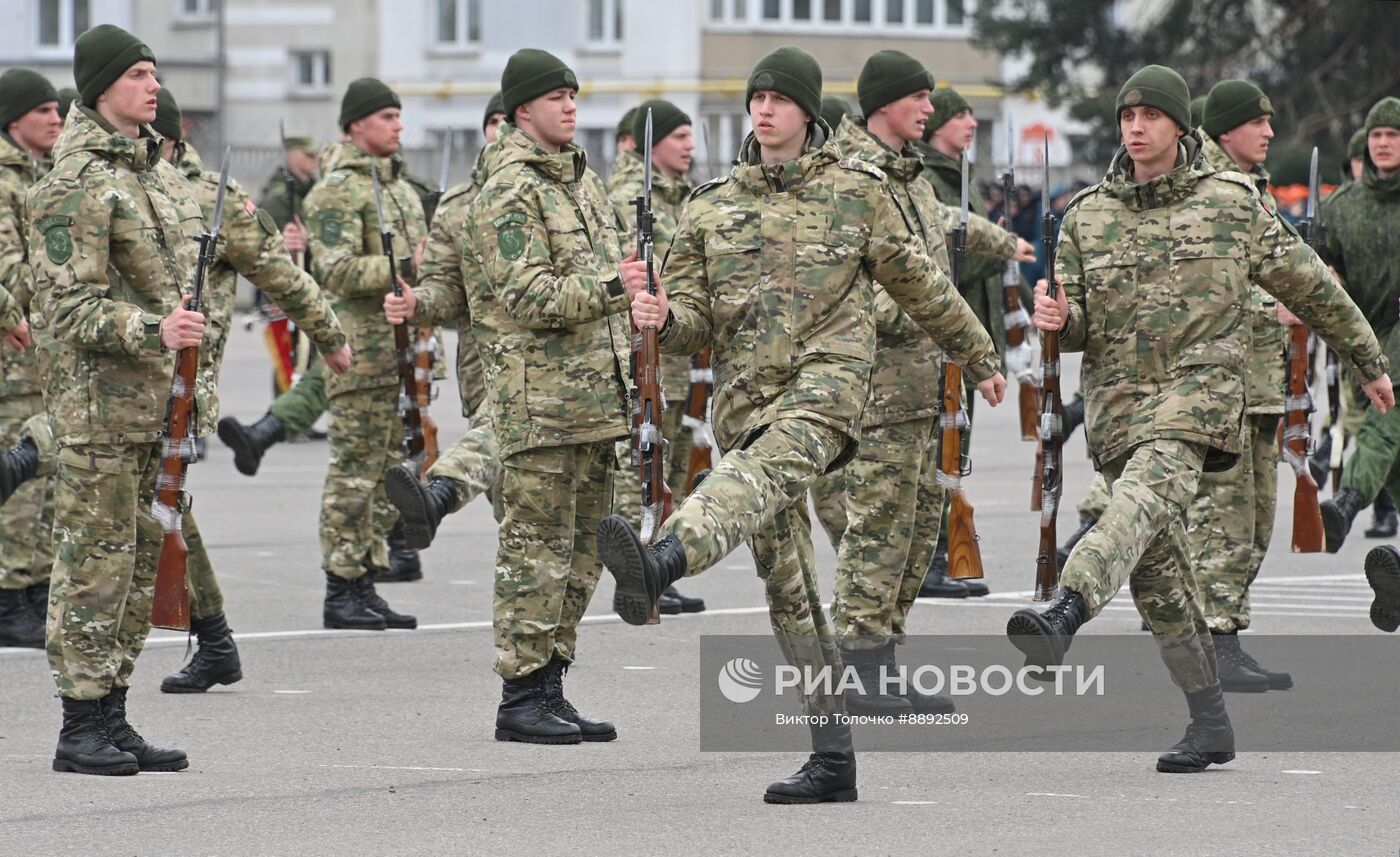 Репетиция парада ко Дню Победы в Минске