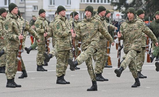 Репетиция парада ко Дню Победы в Минске