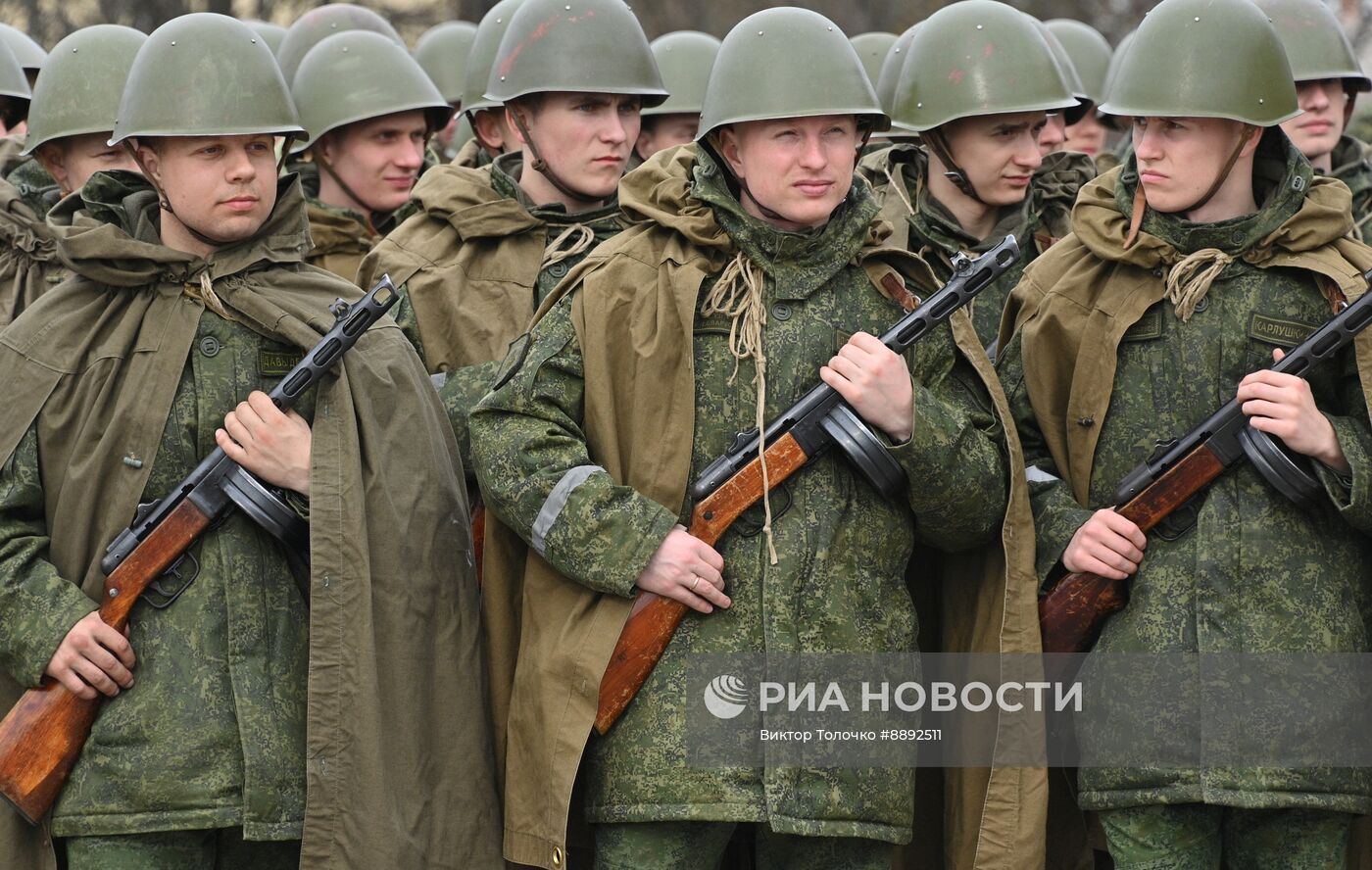 Репетиция парада ко Дню Победы в Минске