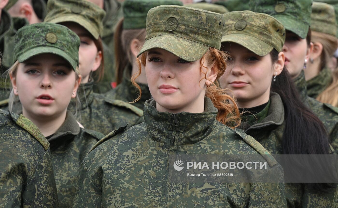 Репетиция парада ко Дню Победы в Минске