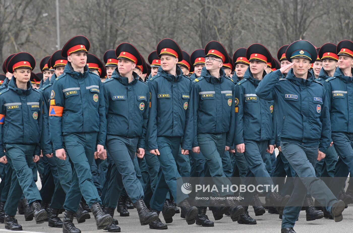 Репетиция парада ко Дню Победы в Минске