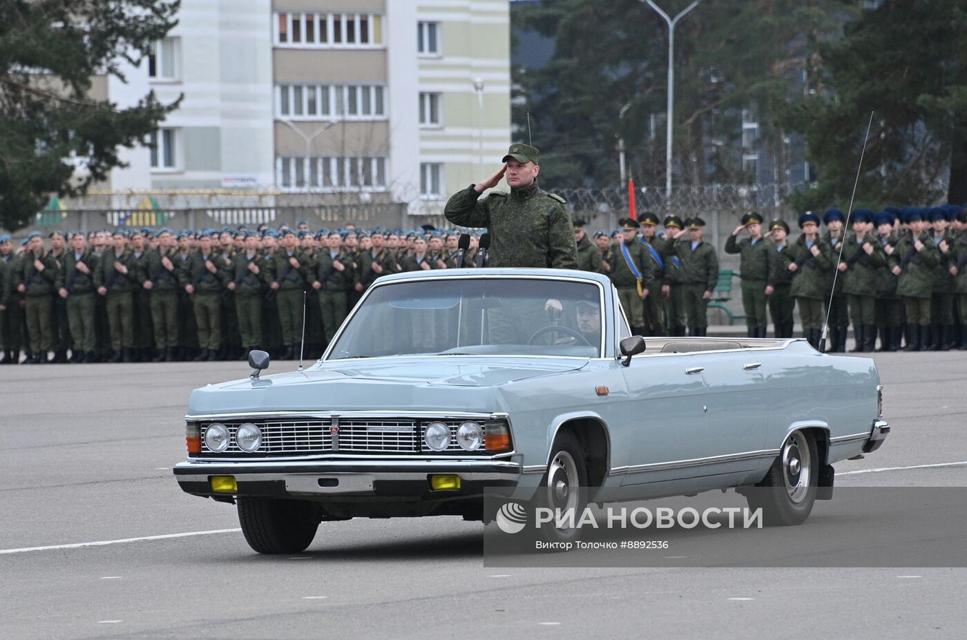Репетиция парада ко Дню Победы в Минске