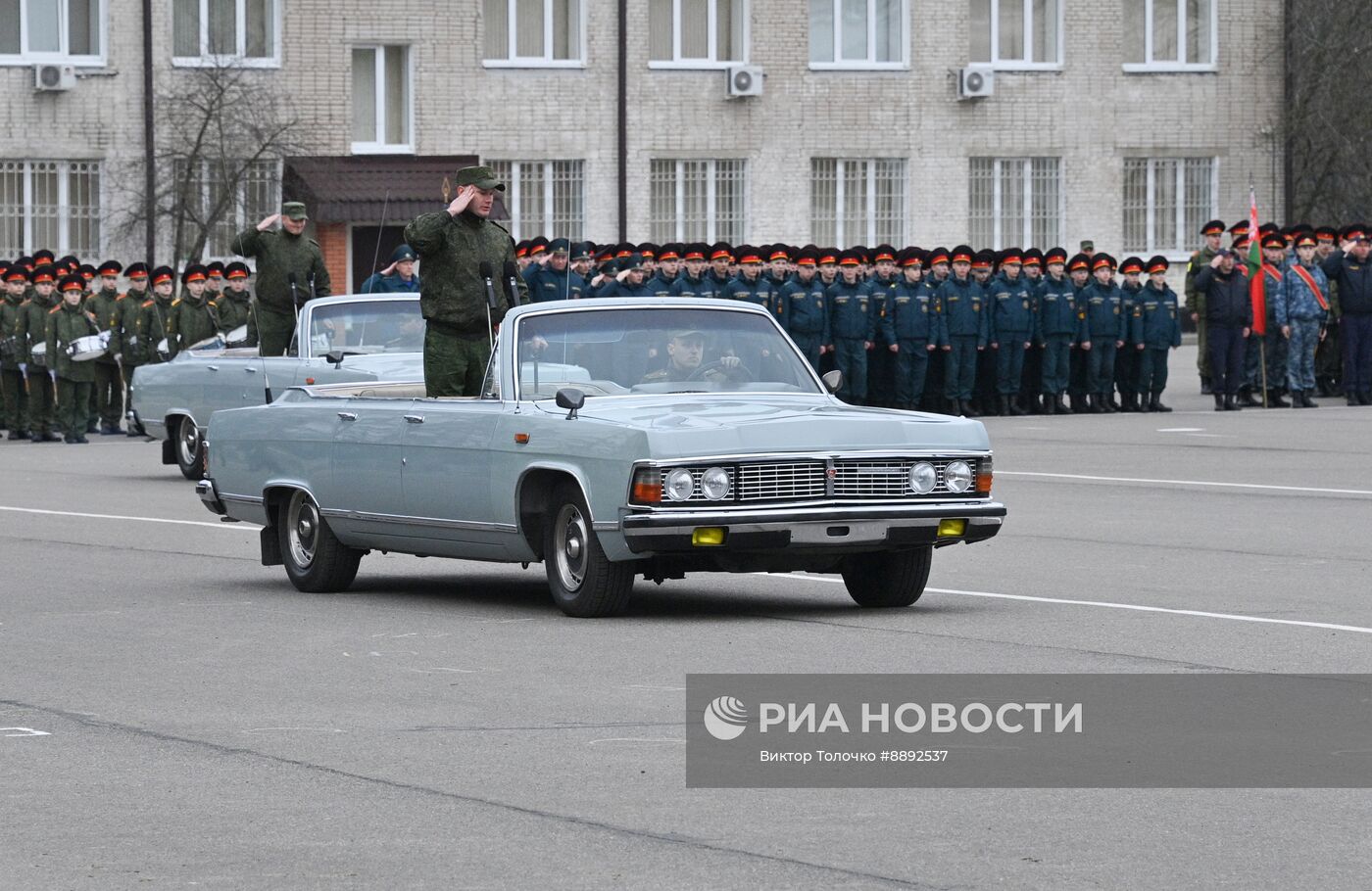 Репетиция парада ко Дню Победы в Минске