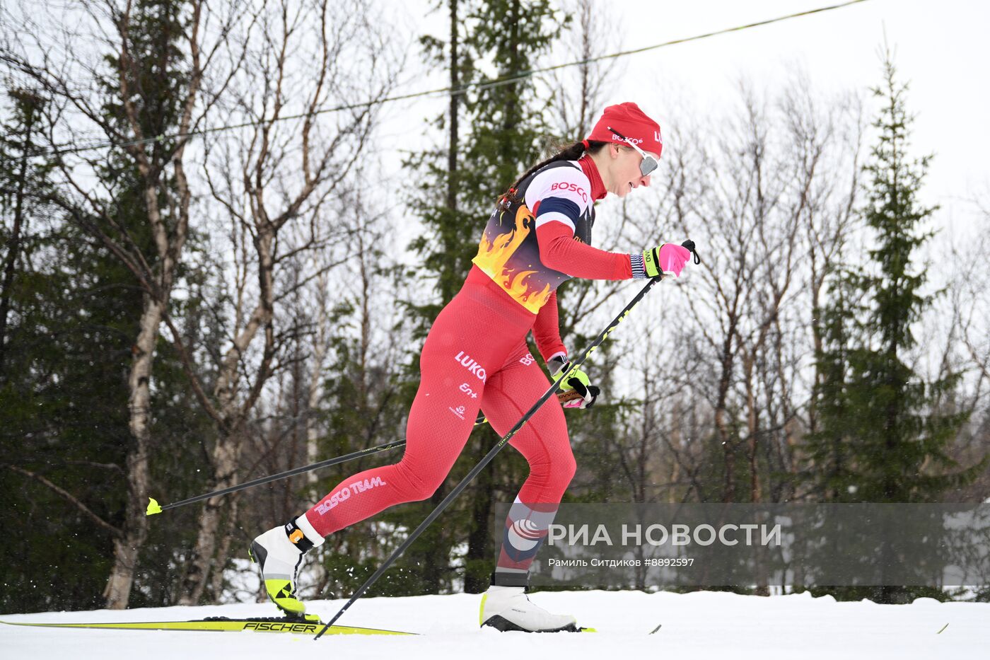 Лыжные гонки. Финал Кубка России. Женщины. Гонка преследования 