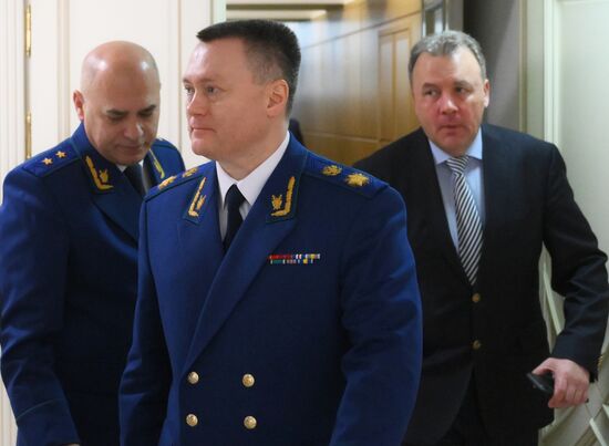 Заседание Совета Федерации РФ