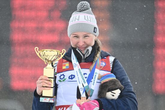 Лыжные гонки. Финал Кубка России. Женщины. Гонка преследования 