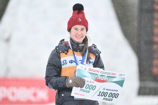 Лыжные гонки. Финал Кубка России. Женщины. Гонка преследования 