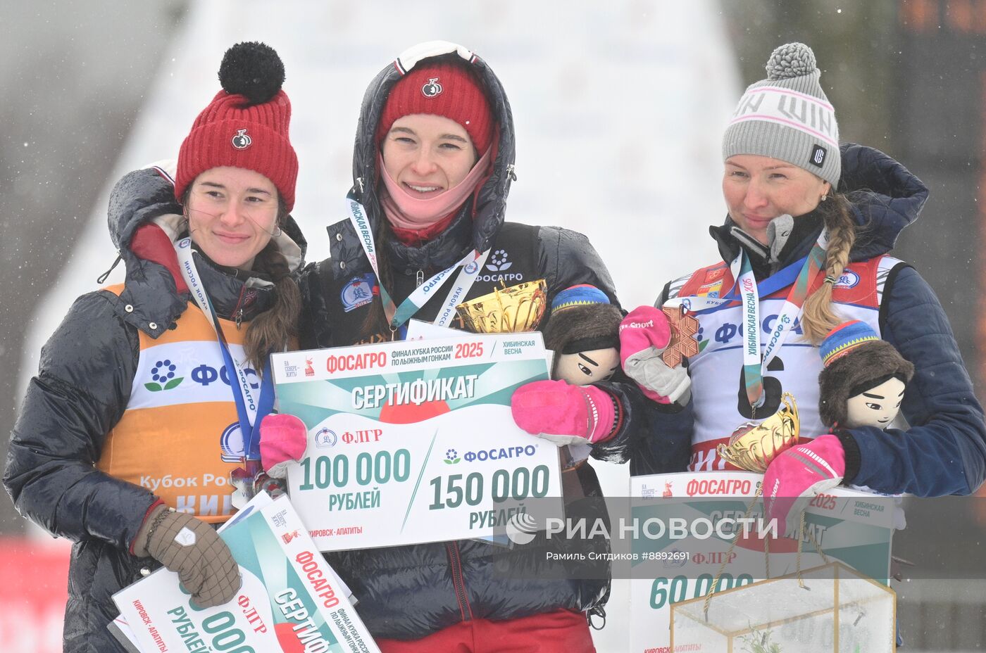 Лыжные гонки. Финал Кубка России. Женщины. Гонка преследования 