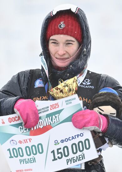 Лыжные гонки. Финал Кубка России. Женщины. Гонка преследования 