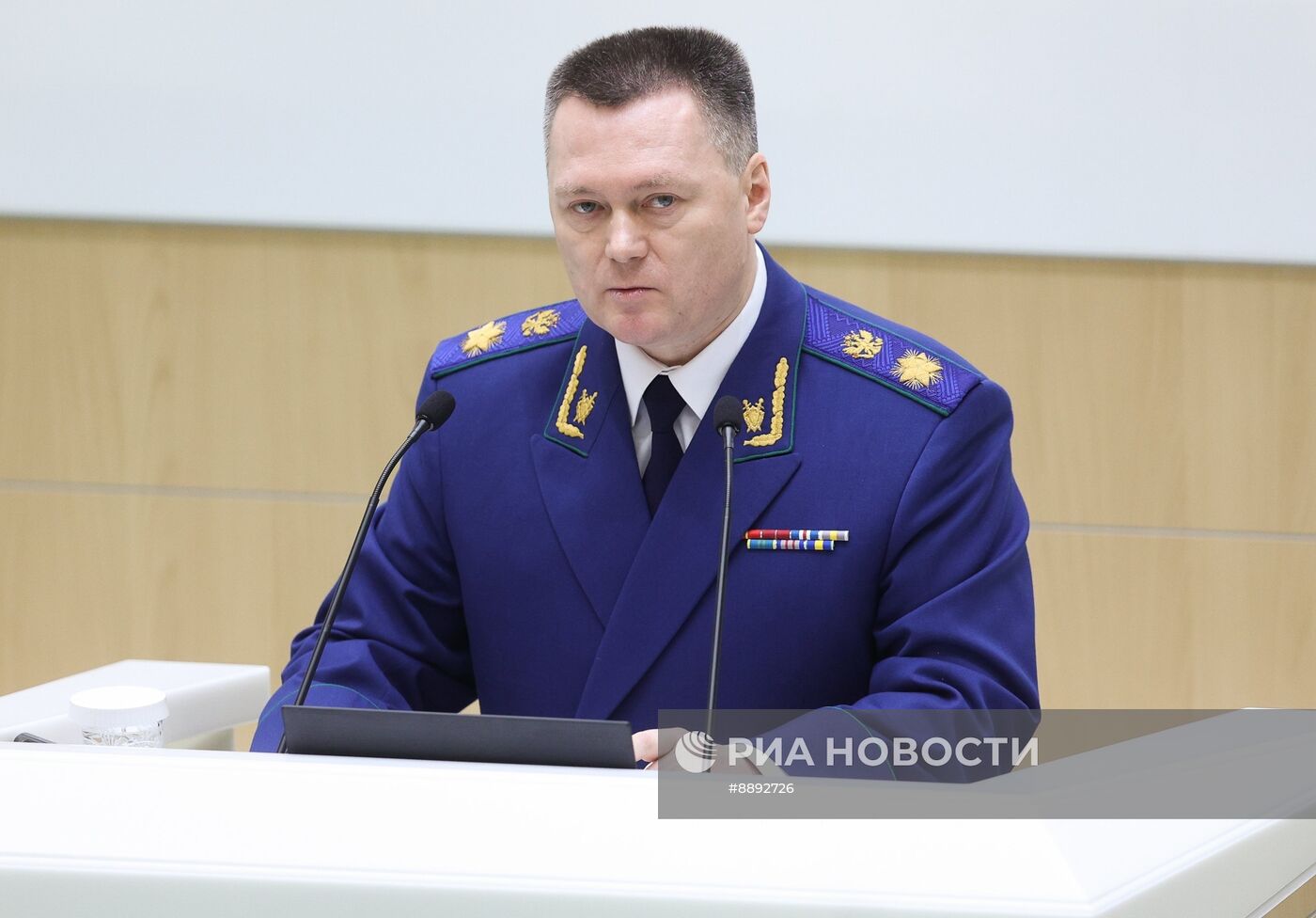 Заседание Совета Федерации РФ