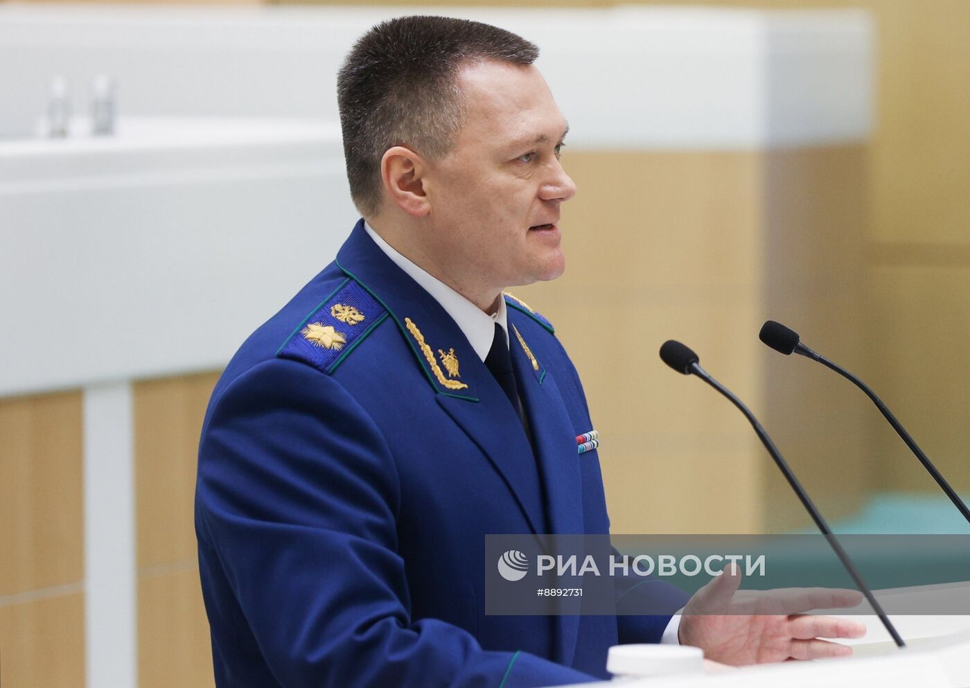 Заседание Совета Федерации РФ