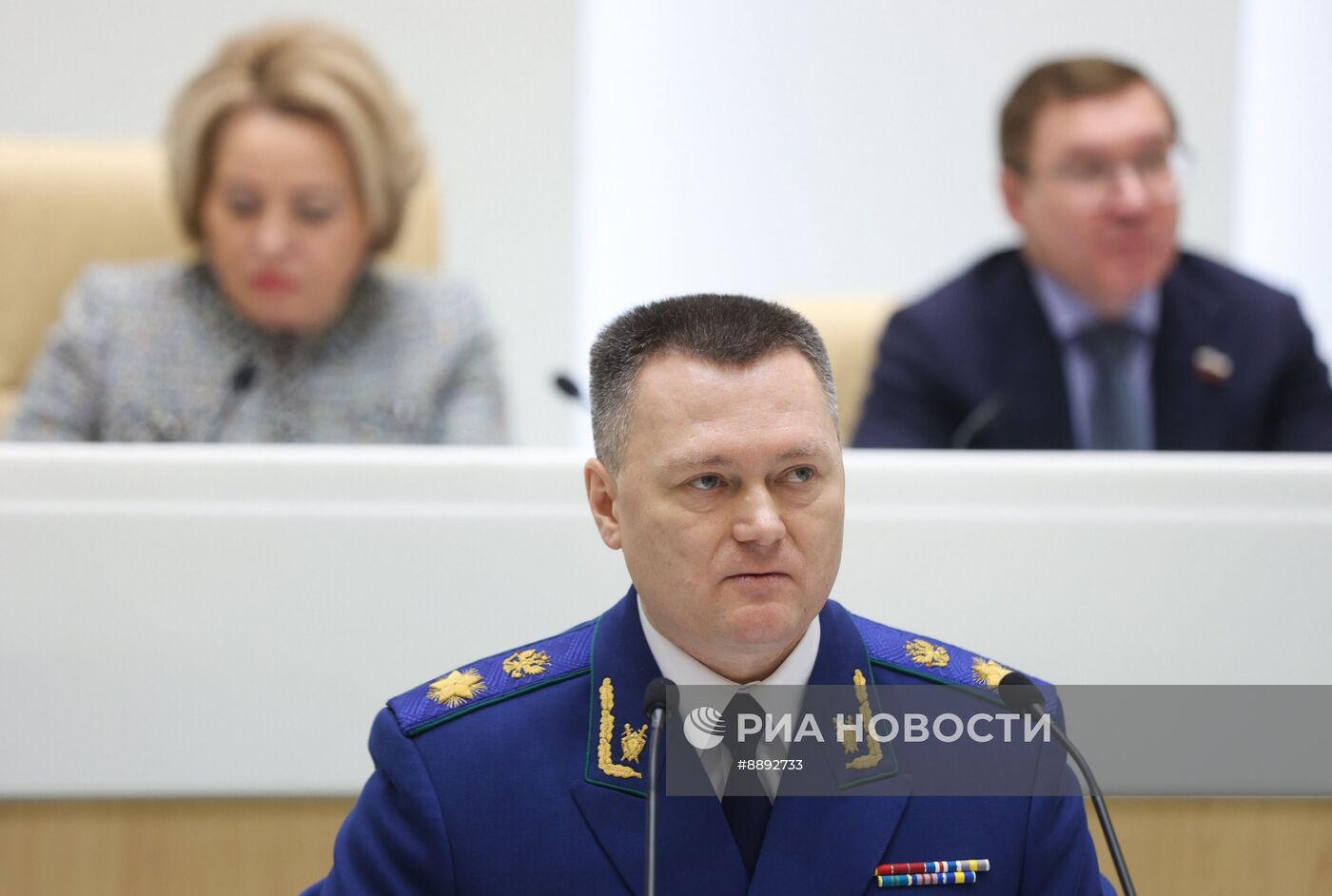 Заседание Совета Федерации РФ