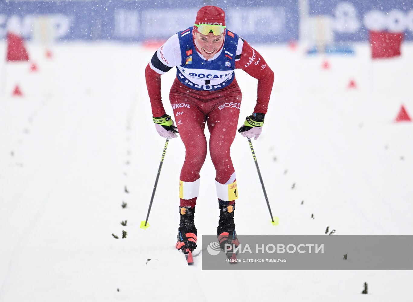 Лыжные гонки. Финал Кубка России. Мужчины. Гонка преследования