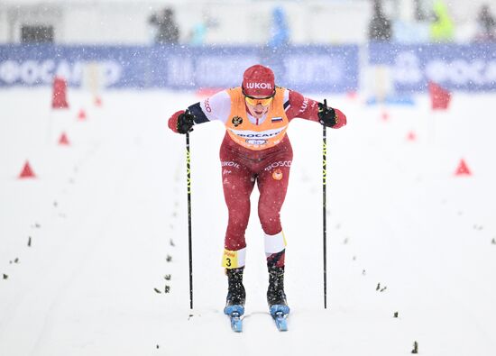 Лыжные гонки. Финал Кубка России. Мужчины. Гонка преследования