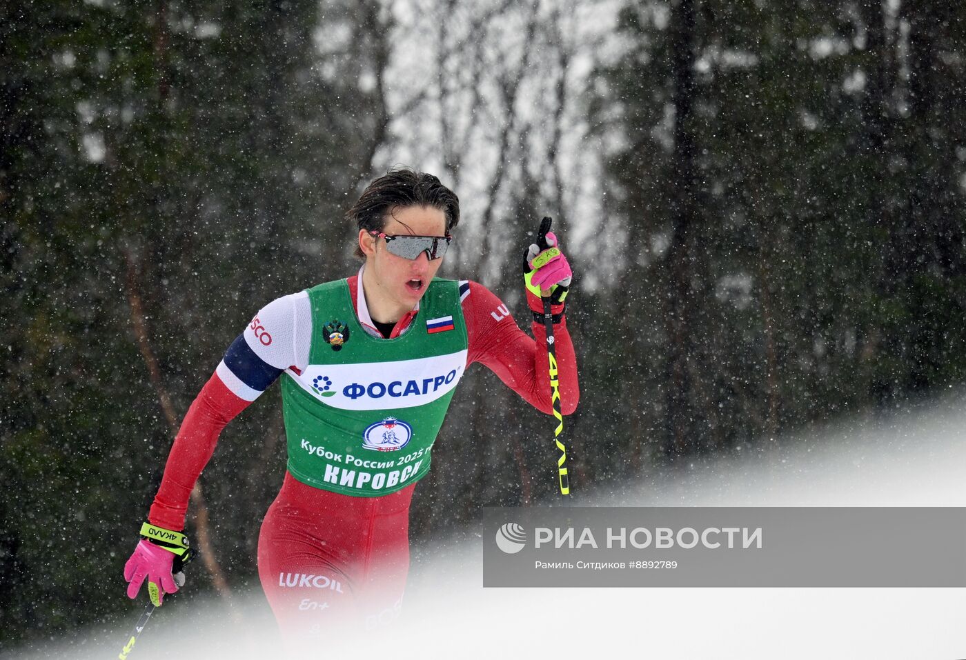 Лыжные гонки. Финал Кубка России. Мужчины. Гонка преследования