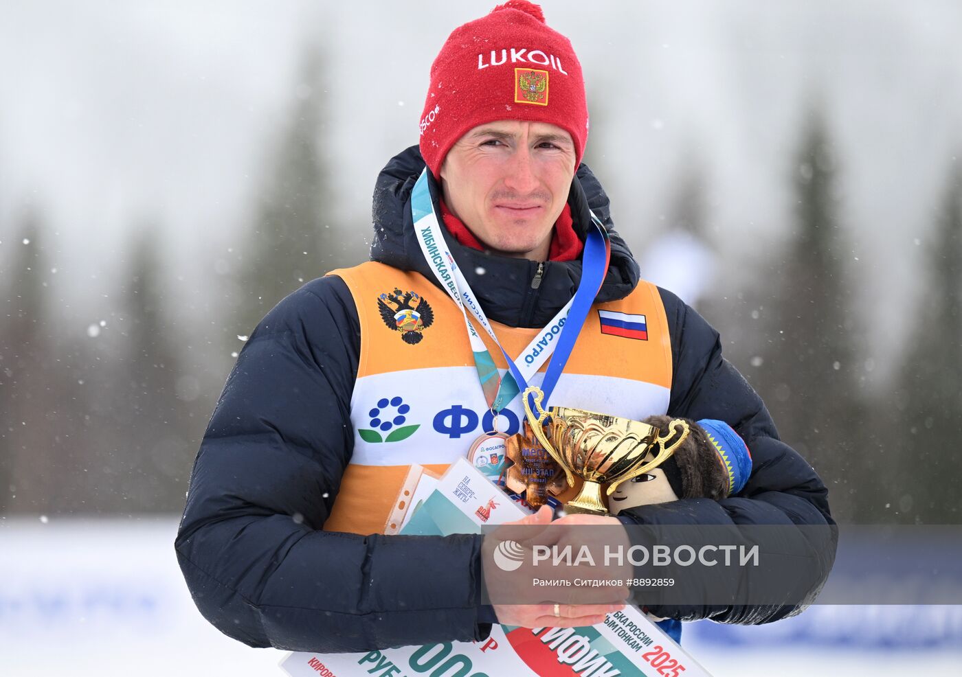 Лыжные гонки. Финал Кубка России. Мужчины. Гонка преследования