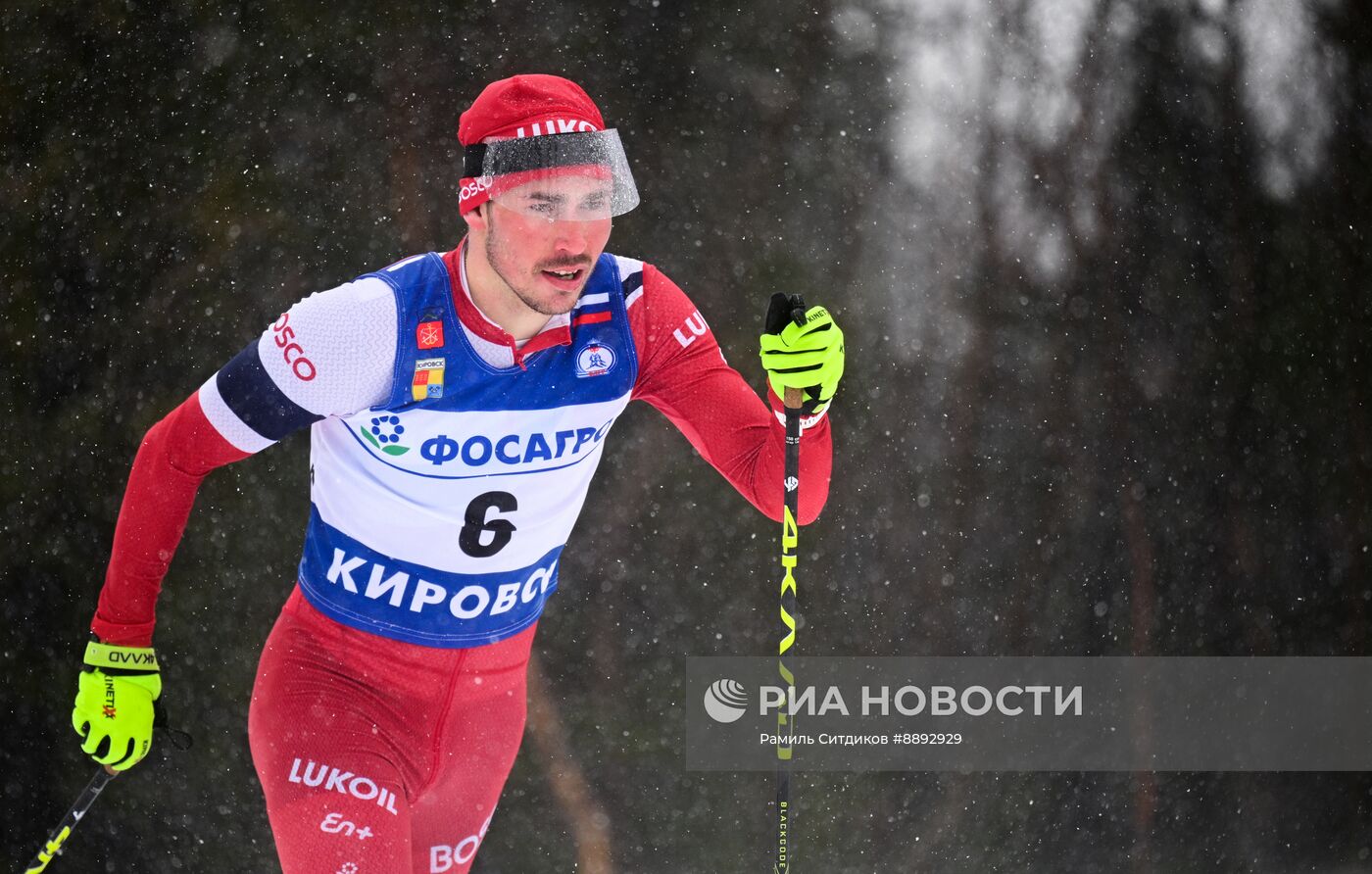 Лыжные гонки. Финал Кубка России. Мужчины. Гонка преследования