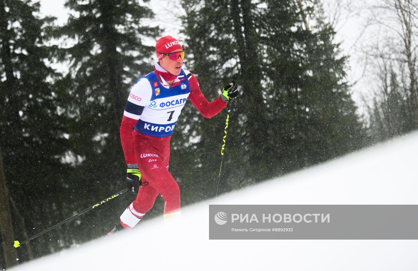 Лыжные гонки. Финал Кубка России. Мужчины. Гонка преследования