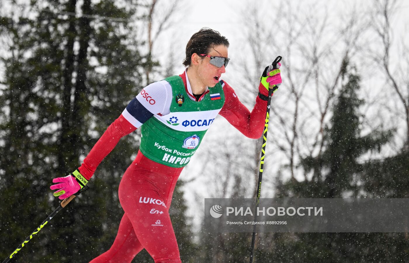 Лыжные гонки. Финал Кубка России. Мужчины. Гонка преследования