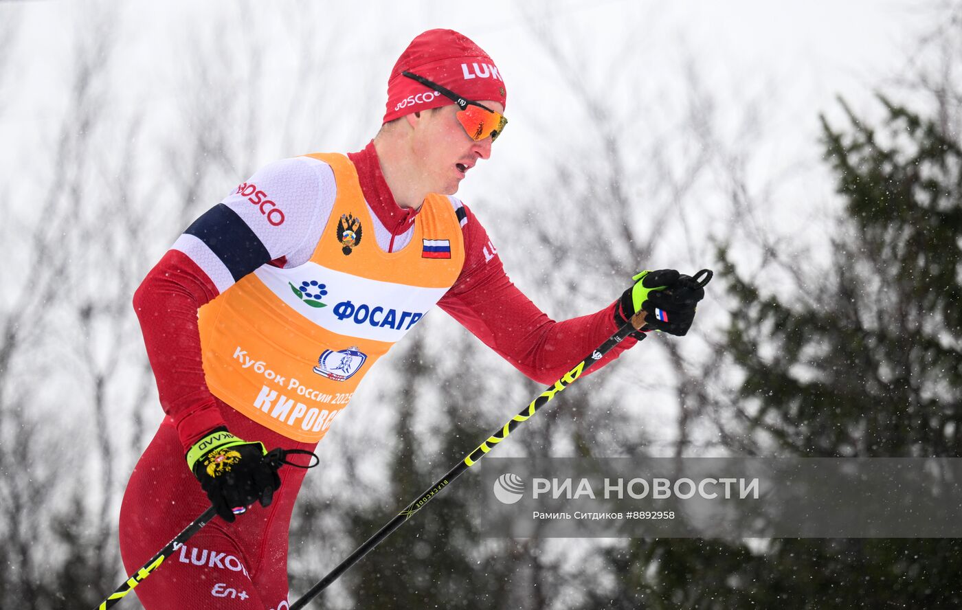Лыжные гонки. Финал Кубка России. Мужчины. Гонка преследования