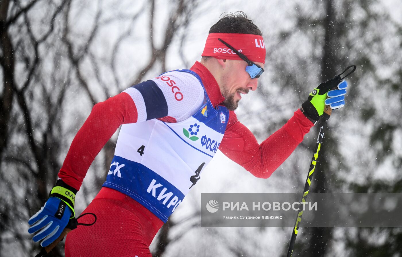 Лыжные гонки. Финал Кубка России. Мужчины. Гонка преследования