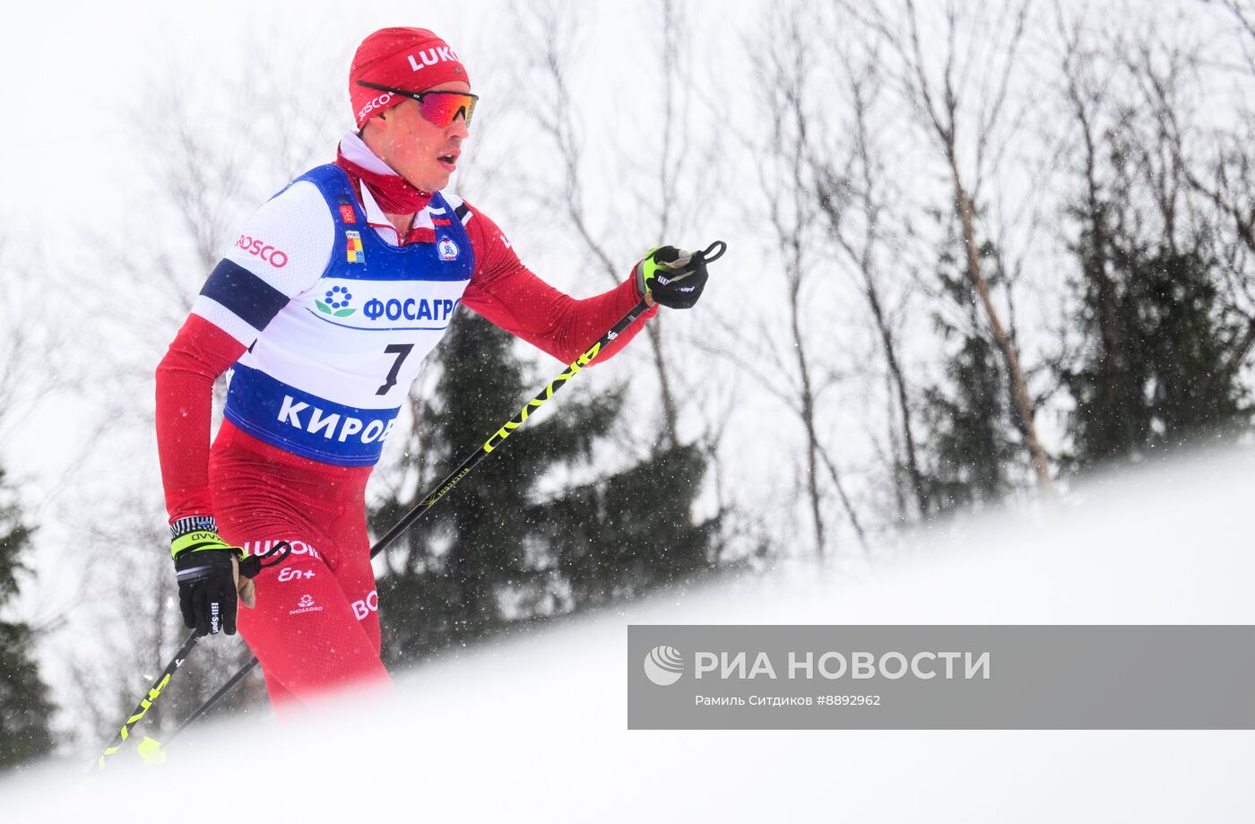 Лыжные гонки. Финал Кубка России. Мужчины. Гонка преследования