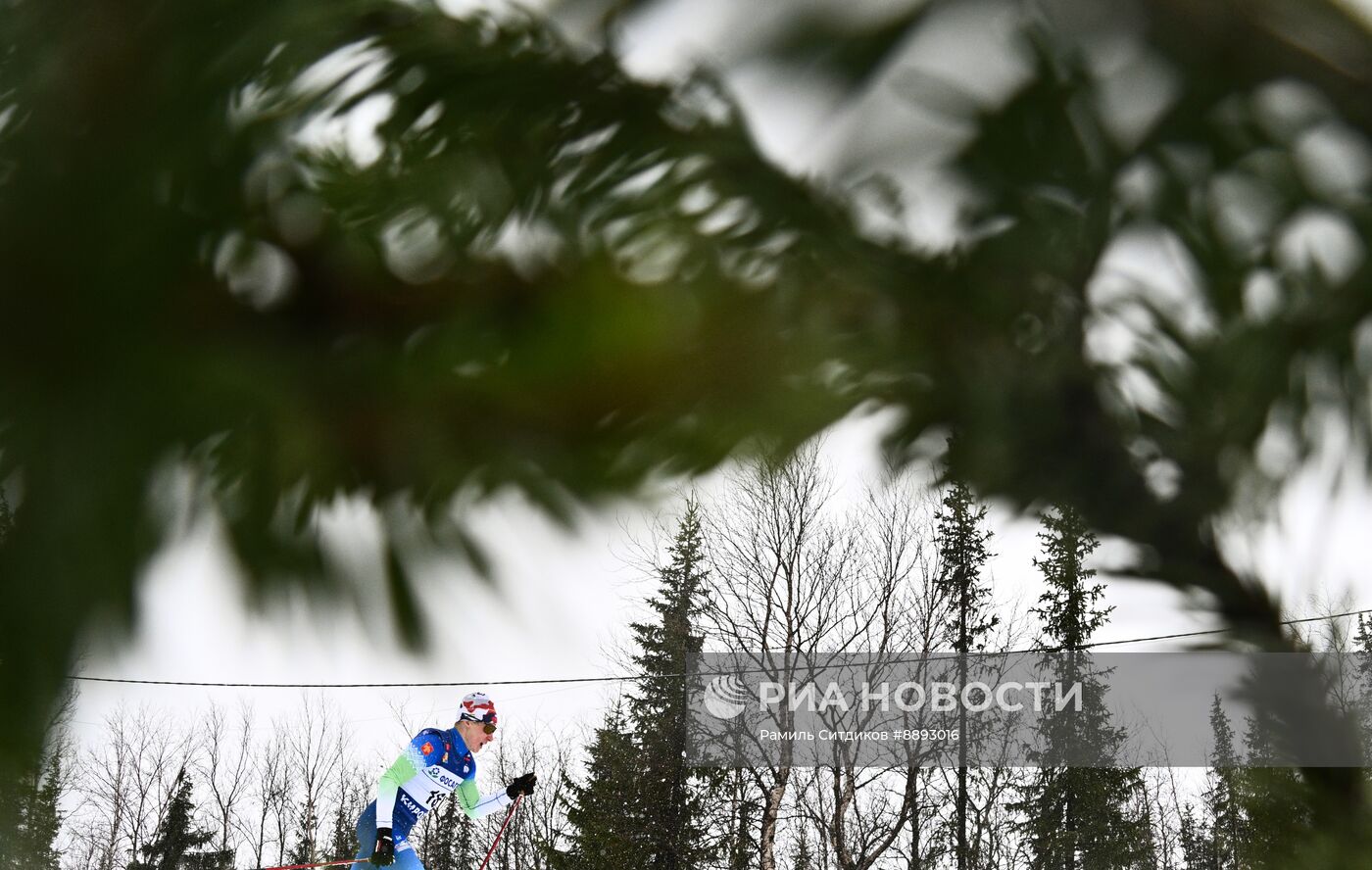 Лыжные гонки. Финал Кубка России. Мужчины. Гонка преследования
