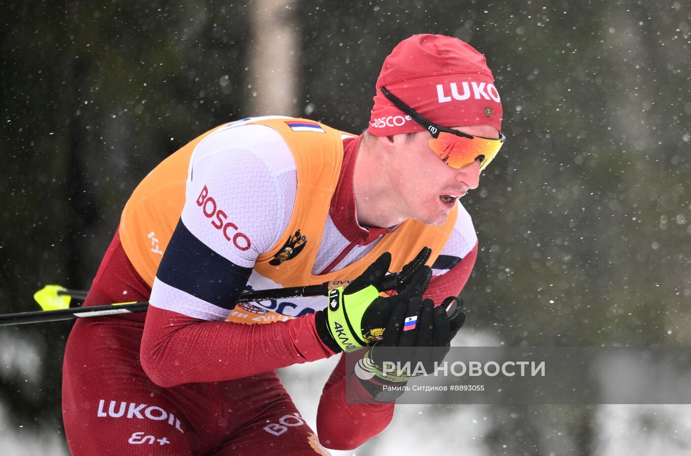 Лыжные гонки. Финал Кубка России. Мужчины. Гонка преследования