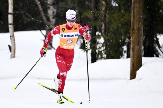 Лыжные гонки. Финал Кубка России. Женщины. Гонка преследования 