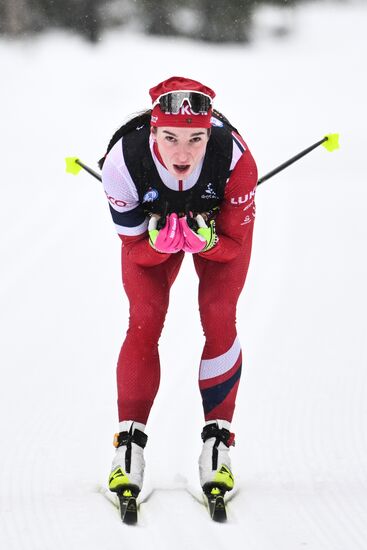 Лыжные гонки. Финал Кубка России. Женщины. Гонка преследования 