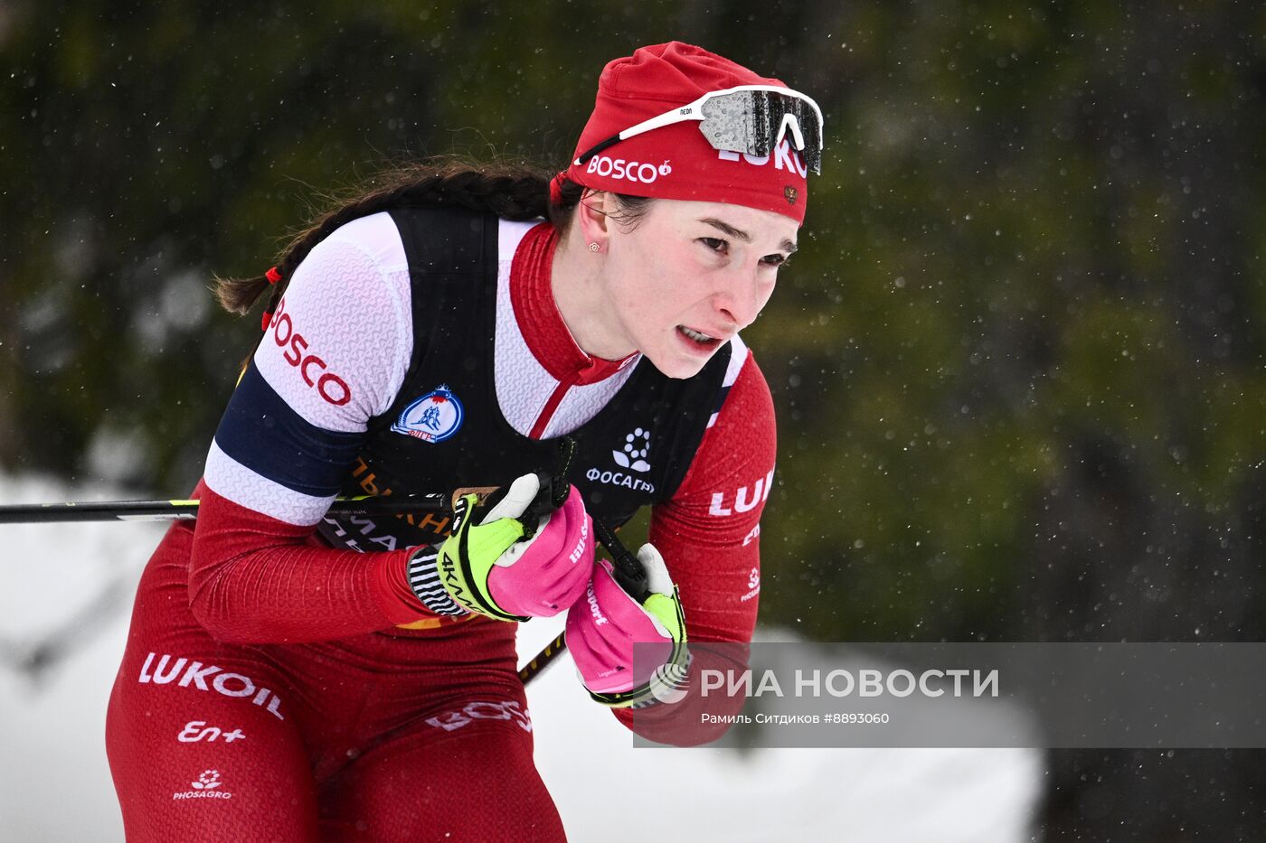 Лыжные гонки. Финал Кубка России. Женщины. Гонка преследования 