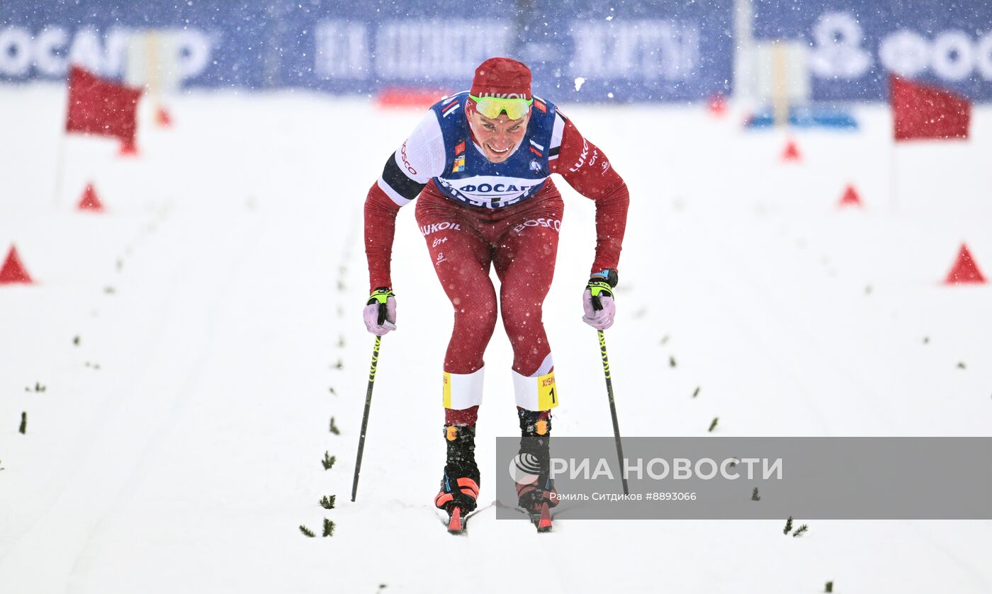 Лыжные гонки. Финал Кубка России. Мужчины. Гонка преследования