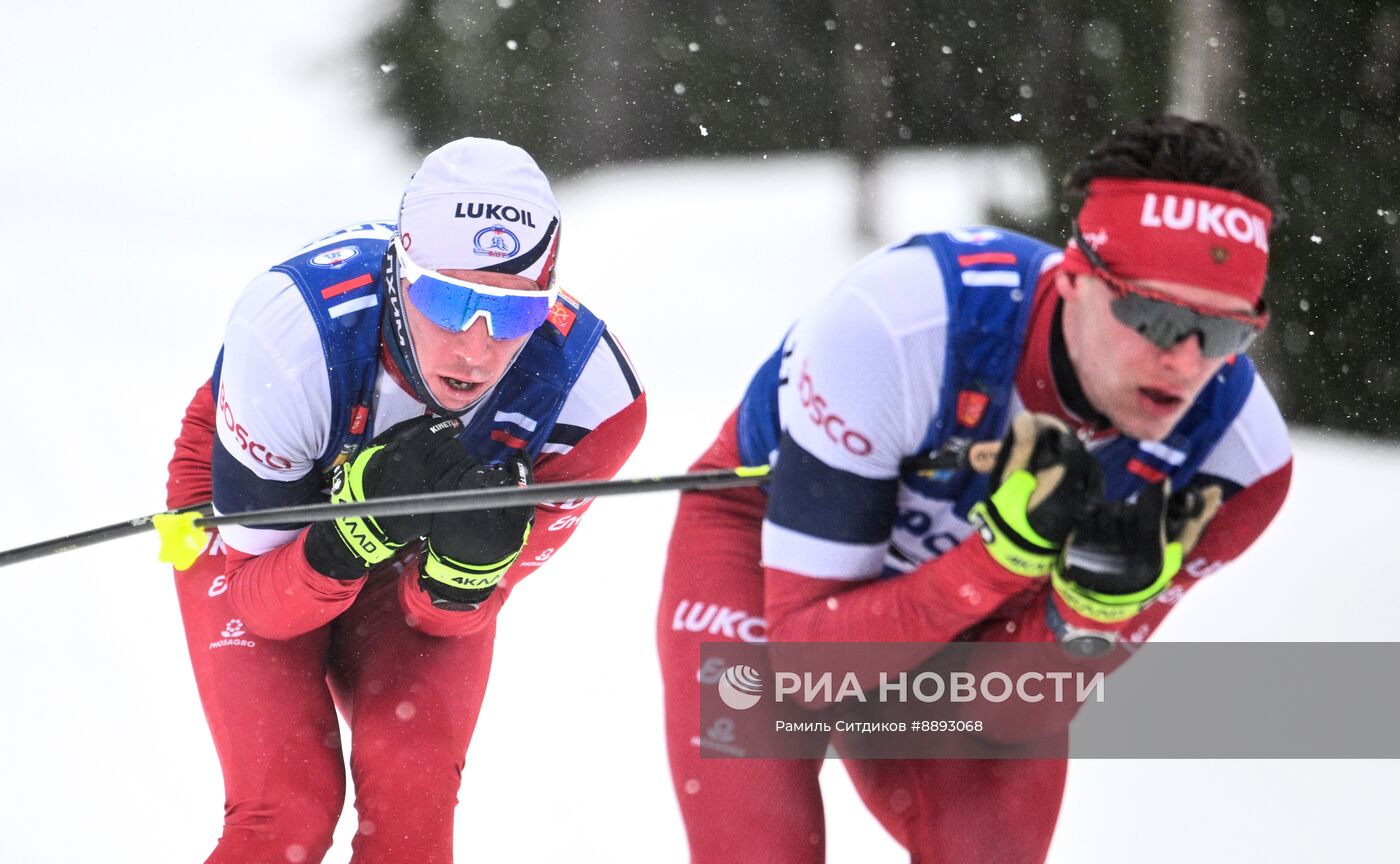 Лыжные гонки. Финал Кубка России. Мужчины. Гонка преследования