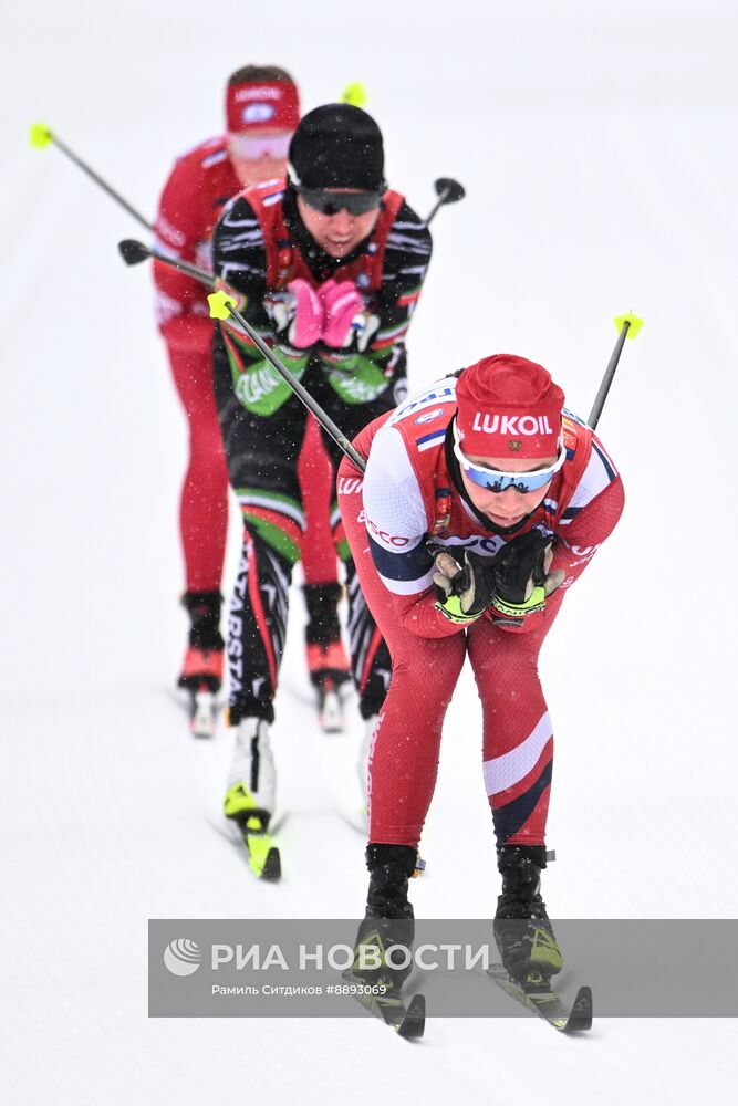 Лыжные гонки. Финал Кубка России. Женщины. Гонка преследования 